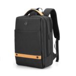 ARCTIC HUNTER τσάντα πλάτης με θήκη laptop, αδιάβροχη, μαύρη Αδιάβροχη τσάντα πλάτης