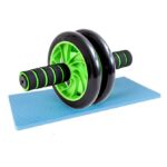 Ρόδα κοιλιακών AB Wheel, μαύρο-πράσινο